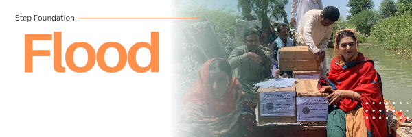 Flood step foundation pakistan