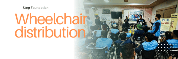 wheelchair distribution step foundation