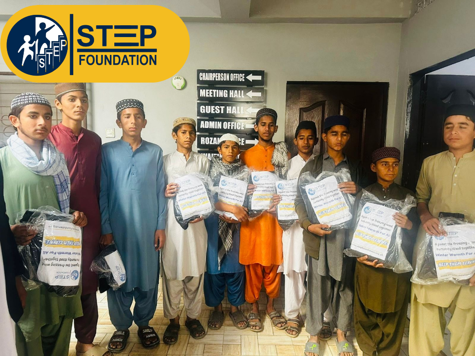 warm cloth to madarsa children step foundation