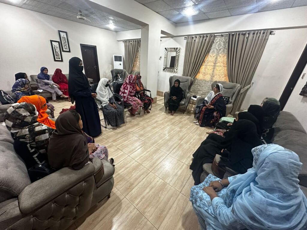 Meeting with Step Foundation Pakistan Ladies Team Regarding Employment Scheme